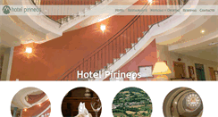 Desktop Screenshot of hotelpirineos.es
