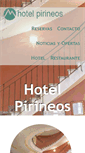 Mobile Screenshot of hotelpirineos.es